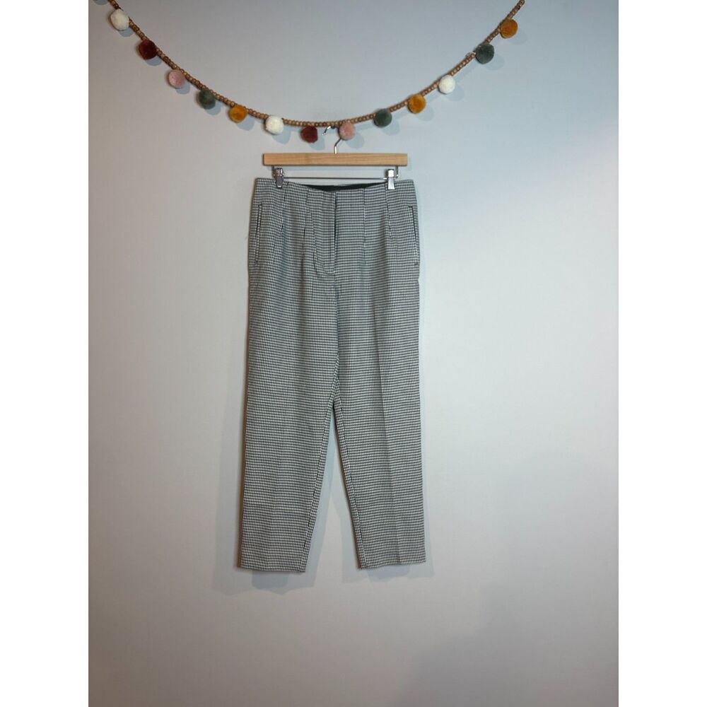 Express High Rise Ankle black and white houndstooth dress pants - NWOT